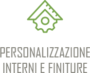 Personalizzazione interni e finiture